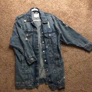 Long Length Zara Denim Jacket